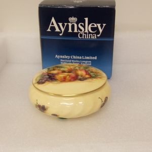 Ansley Orchard Gold Bone China Trinket Dish